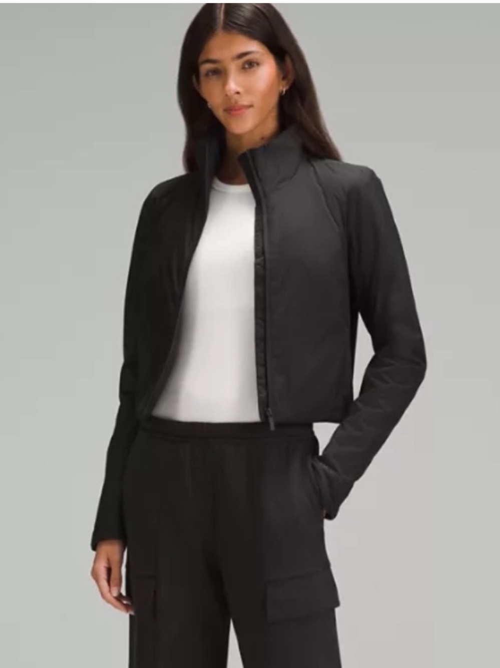 Lululemon SoftMatte Insulated Cropped Jacket